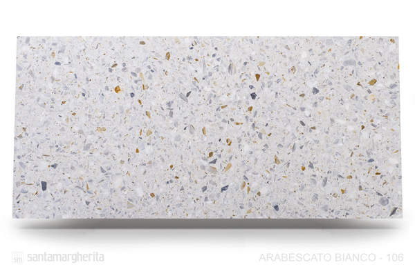 Marmercomposiet Arabescato Bianco Gepolijst