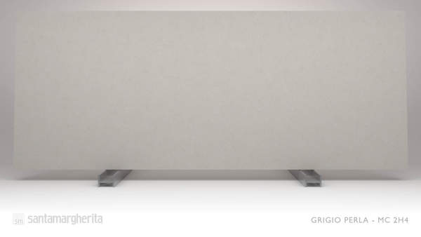 Composite marble Grigio Perla Honed
