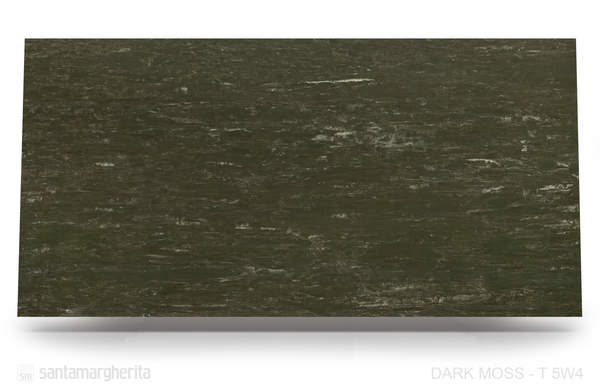 Quartzcomposiet Dark Moss Gepolijst