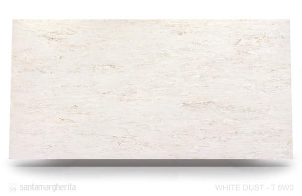 Quartzcomposiet White Dust Gepolijst